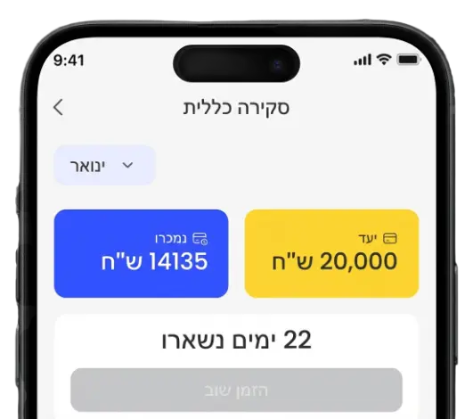 UpFront dashboard mockup